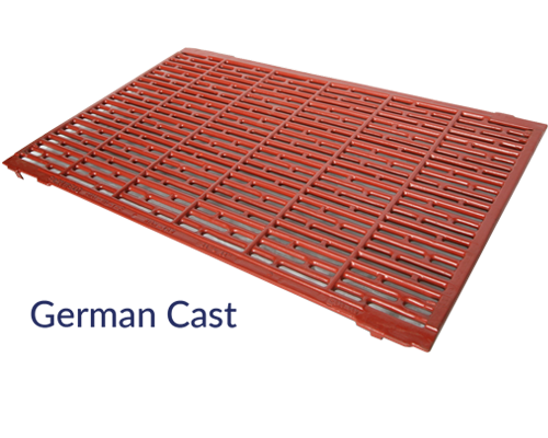 Hoq Equipment Farrowing Platform German Cast